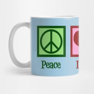 Peace Love Courier Mug